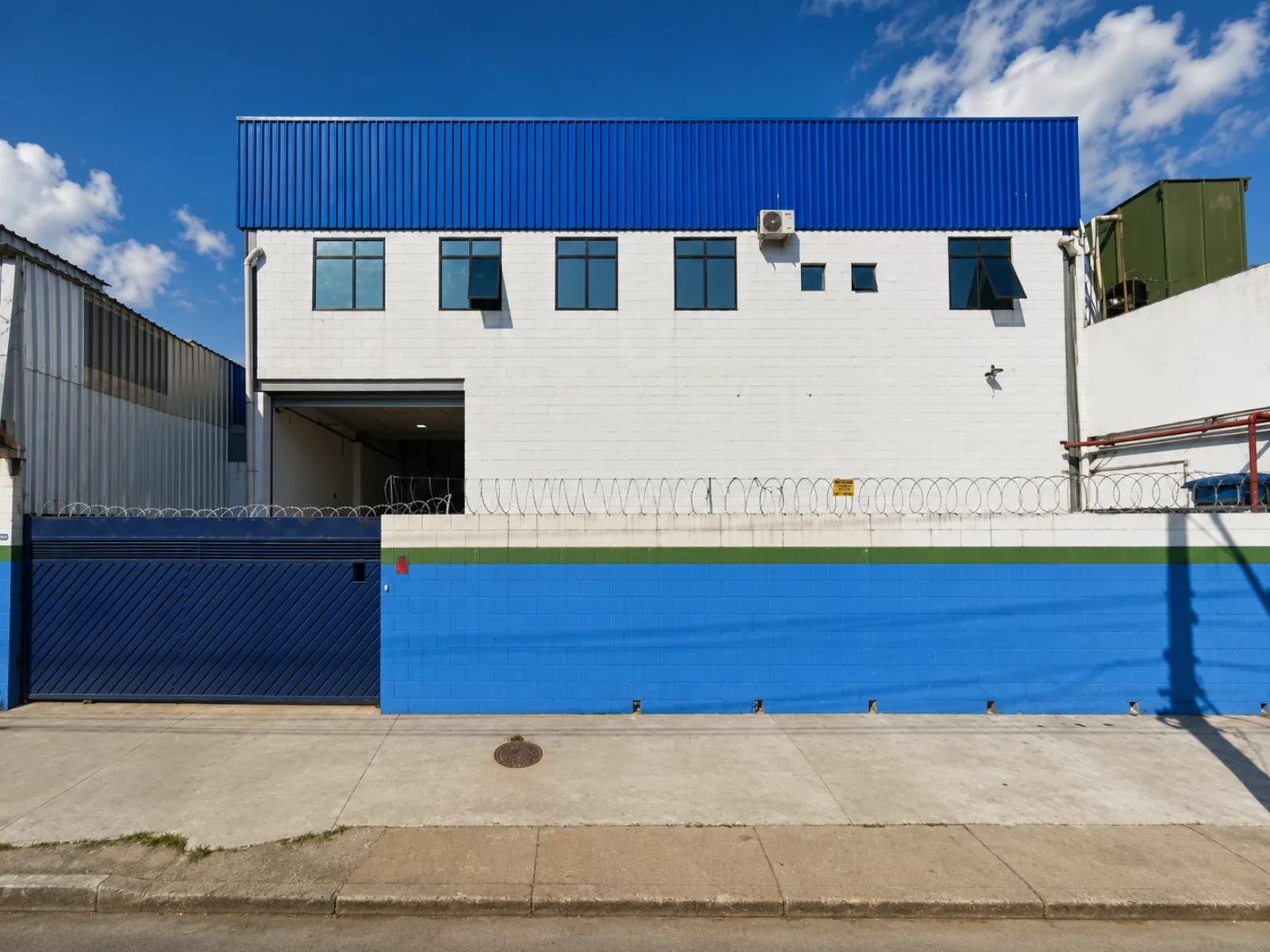 Fachada da fábrica de perfis plásticos extrudados Cinplastic em Guarulhos SP